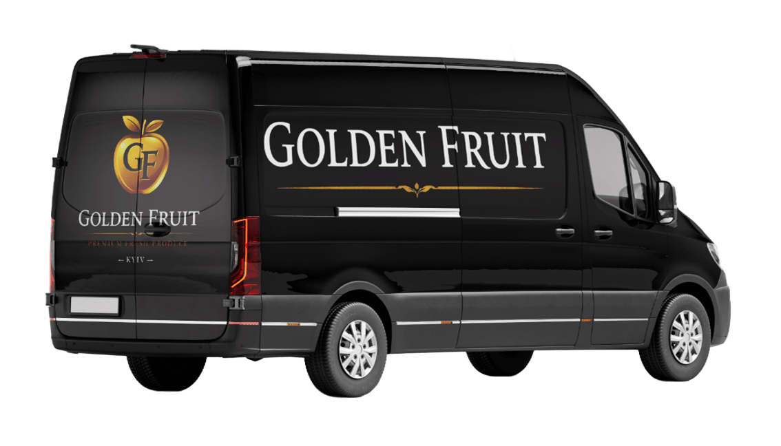 Golden Fruit delivery van